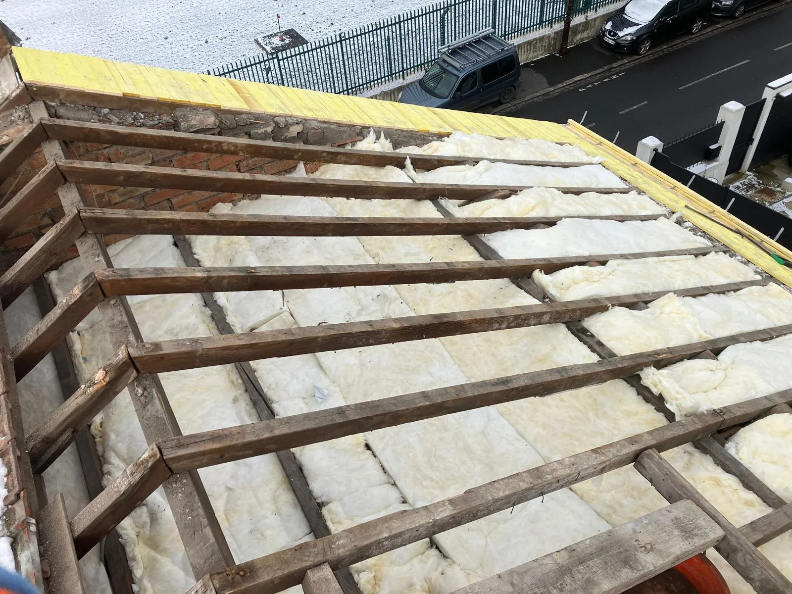 Rénovation complète toiture — Versailles – avant